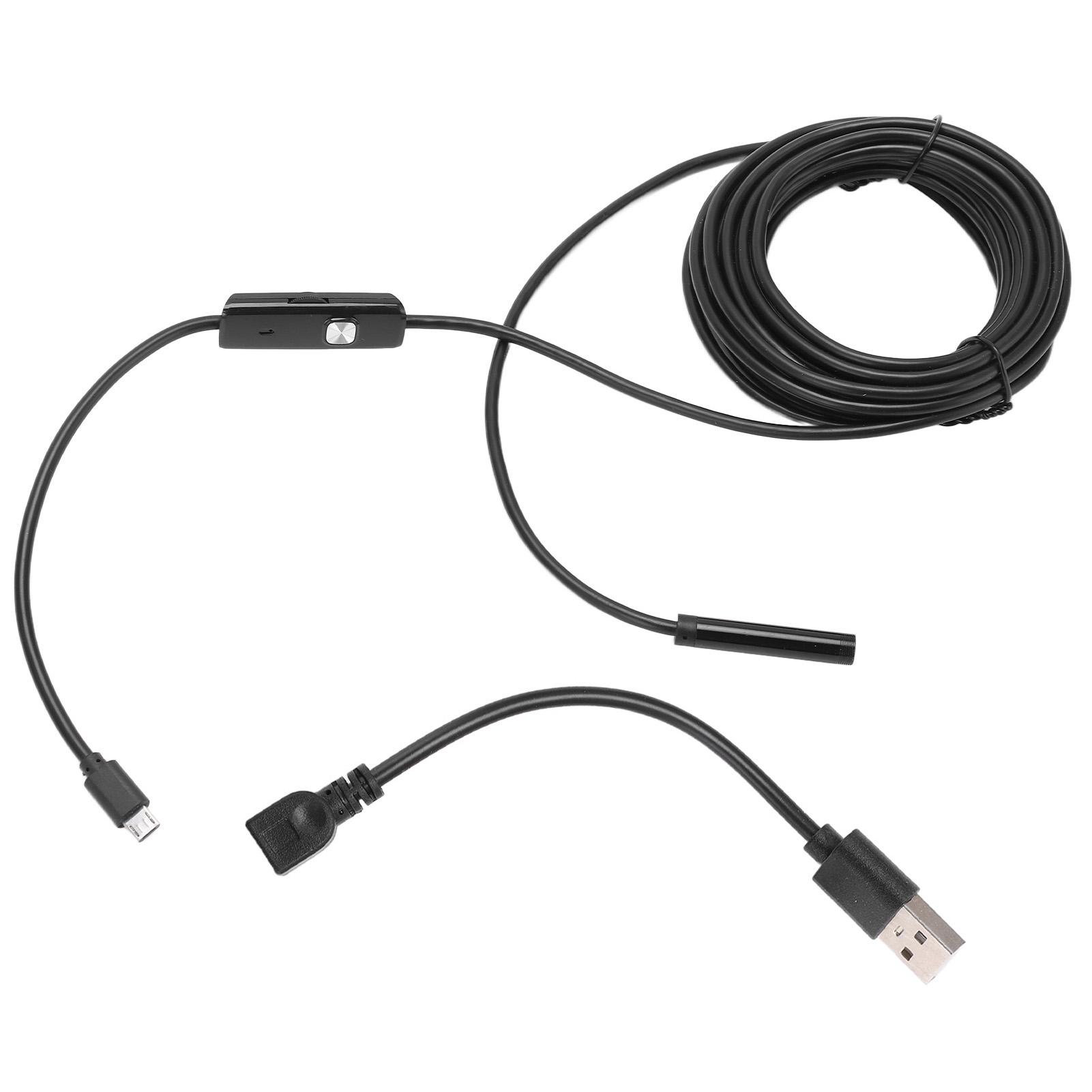 AN97‑8 8mm Mobile Phone Endoscope 6LED Waterproof Facility Inspection Endoscope for Electrical Maintenance