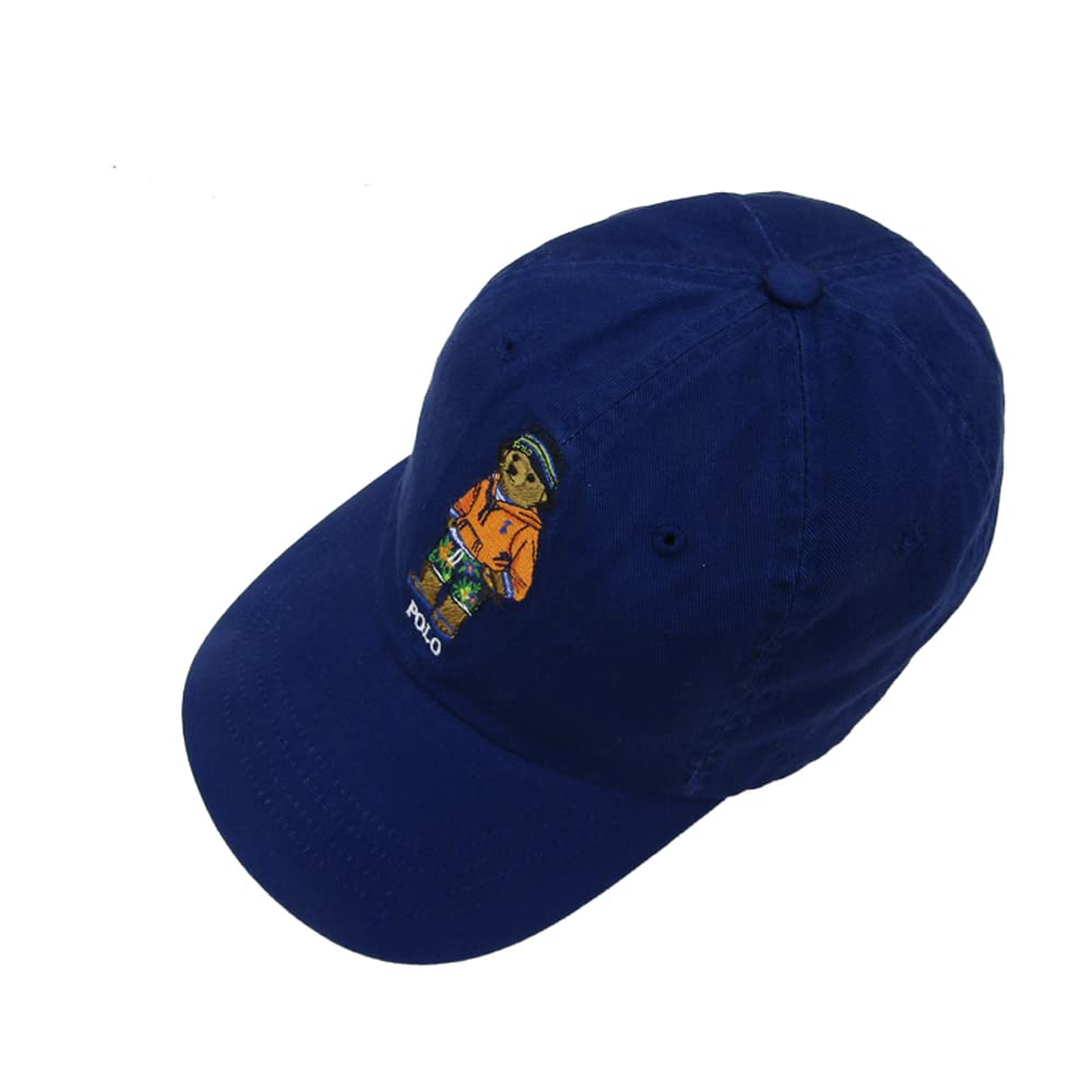(Polo Ralph Lauren) POLO Ralph Lauren Men's Women's Polo Bear Embroidered Cap Hat 0108986 NAVYFSHORTS [Used]