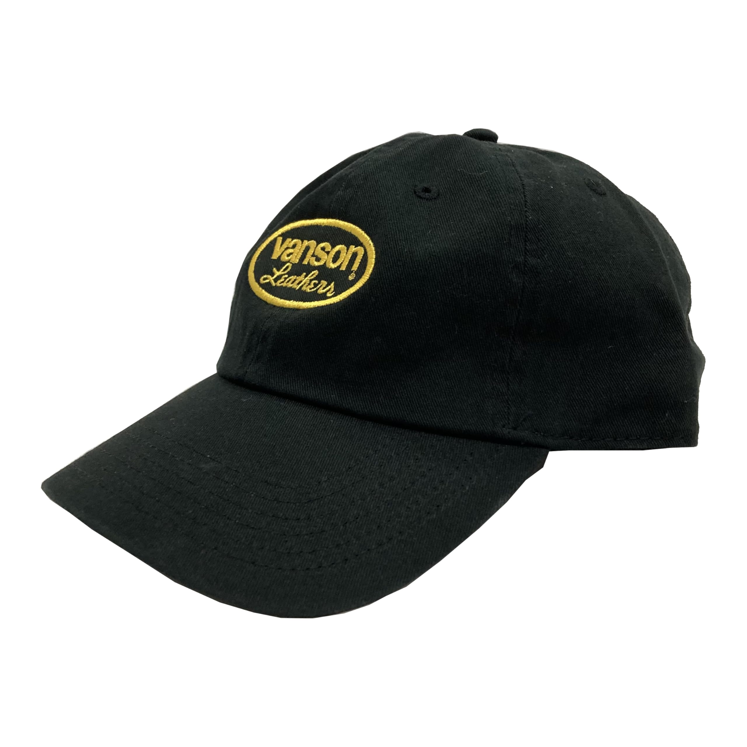 

Vanson 885V915 Oval Cotton Baseball Cap (JP, Alphabet, Free Size, Black)
