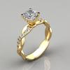 1Square Synthetic Zirconia Princess Ring Birthday Gift Wedding Anniversary Gift Surprise Gift Engagement Gift for Girlfriend Valentine's Day for Male