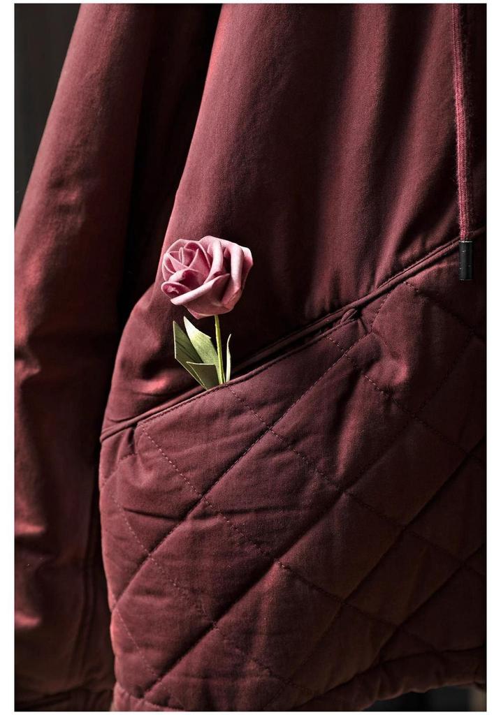 Plus Size Winter Quilted Hooded Jacket - Warm, Stylish, Loose Fit