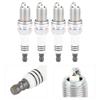 4Pcs Spark Plugs BKR8EIX 2668 Iridium Ignition System Parts Fit for A3 8PA4 B7A5 B8 B8.5