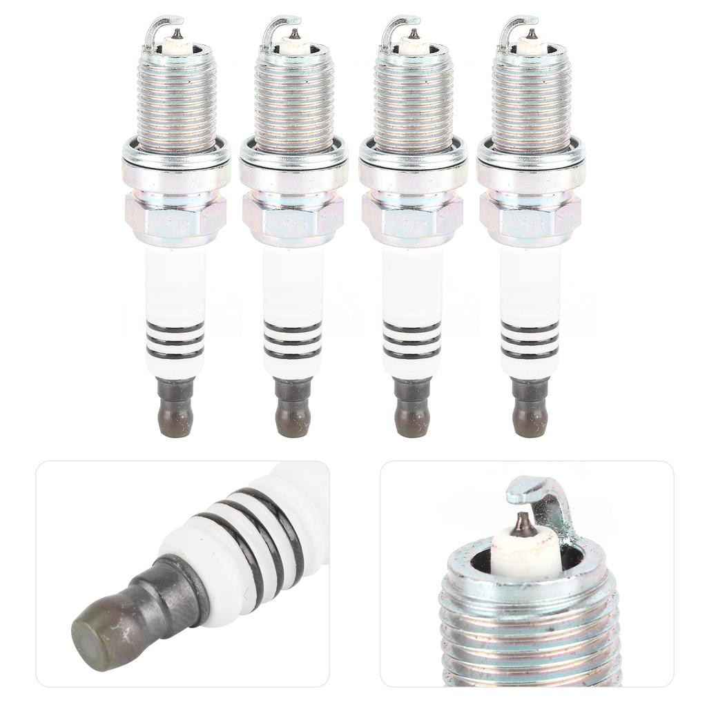 4Pcs Spark Plugs BKR8EIX 2668 Iridium Ignition System Parts Fit for A3 8PA4 B7A5 B8 B8.5