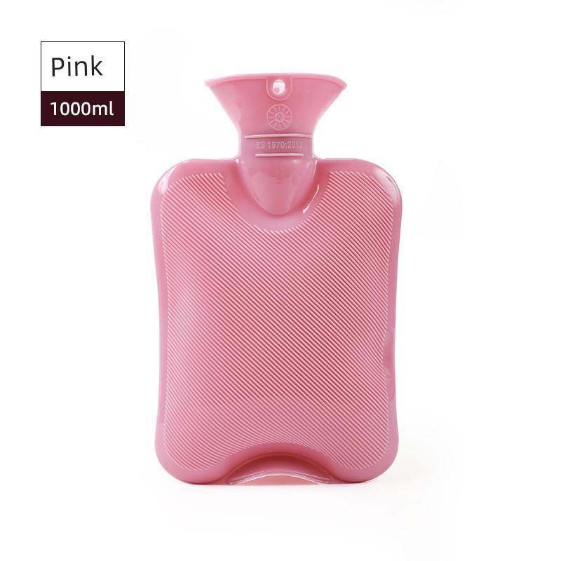 Hot Water Bottle for Women, Large Size for Hot Compresses, Warm Belly, Small Size for Portable Use, Water-Fillable Hand Warmer, Water-Filled Hand