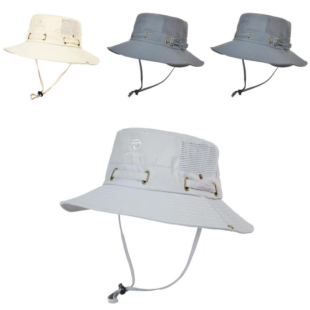 Summer Mesh Breathable Fisherman Hat With Wide Brim Sun Protection For Outdoor Fishing And Hiking