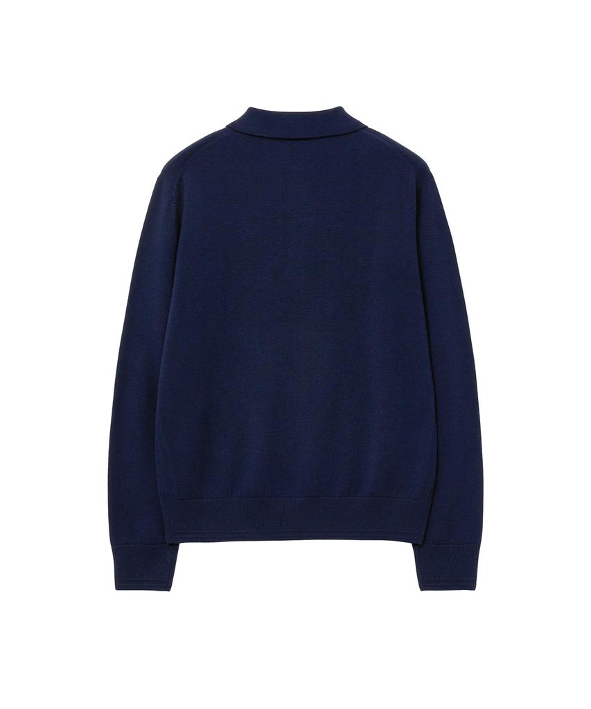 IOLO Fine Wool Collar_Navy