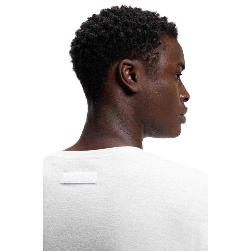 Hugo Mens Crew Neck Relaxed Fit Short-Sleeved T-Shirt