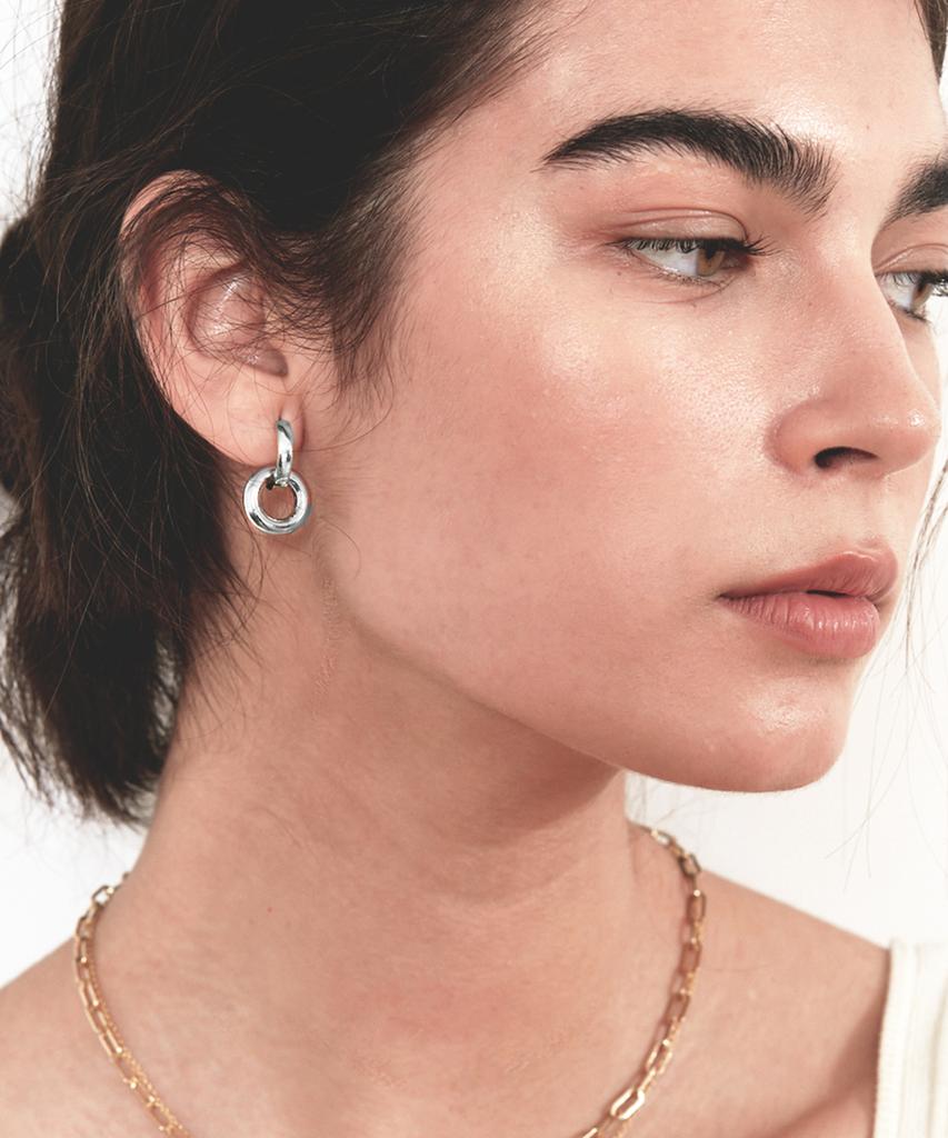 Begins Roca Donut Hoop Earrings