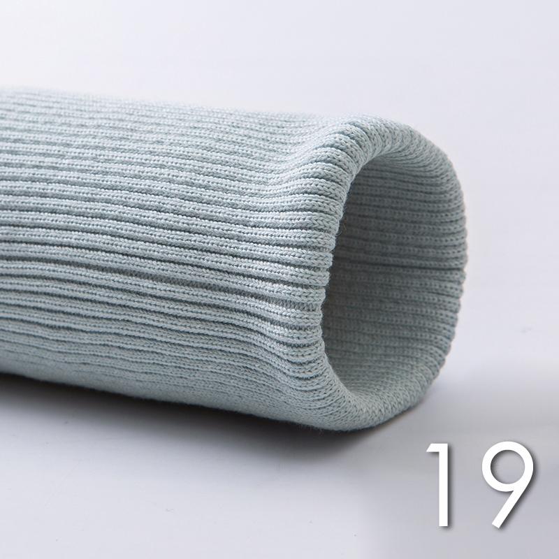 Cotton Rib Stretch Knit Cuffs Collars Hems Fabric Ribbed Knitted Cuffs Neckline Fabric For Sweatshirt Down Jackets Accessories