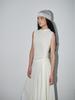 Text Room Toba Knotted Dress Light Yellow