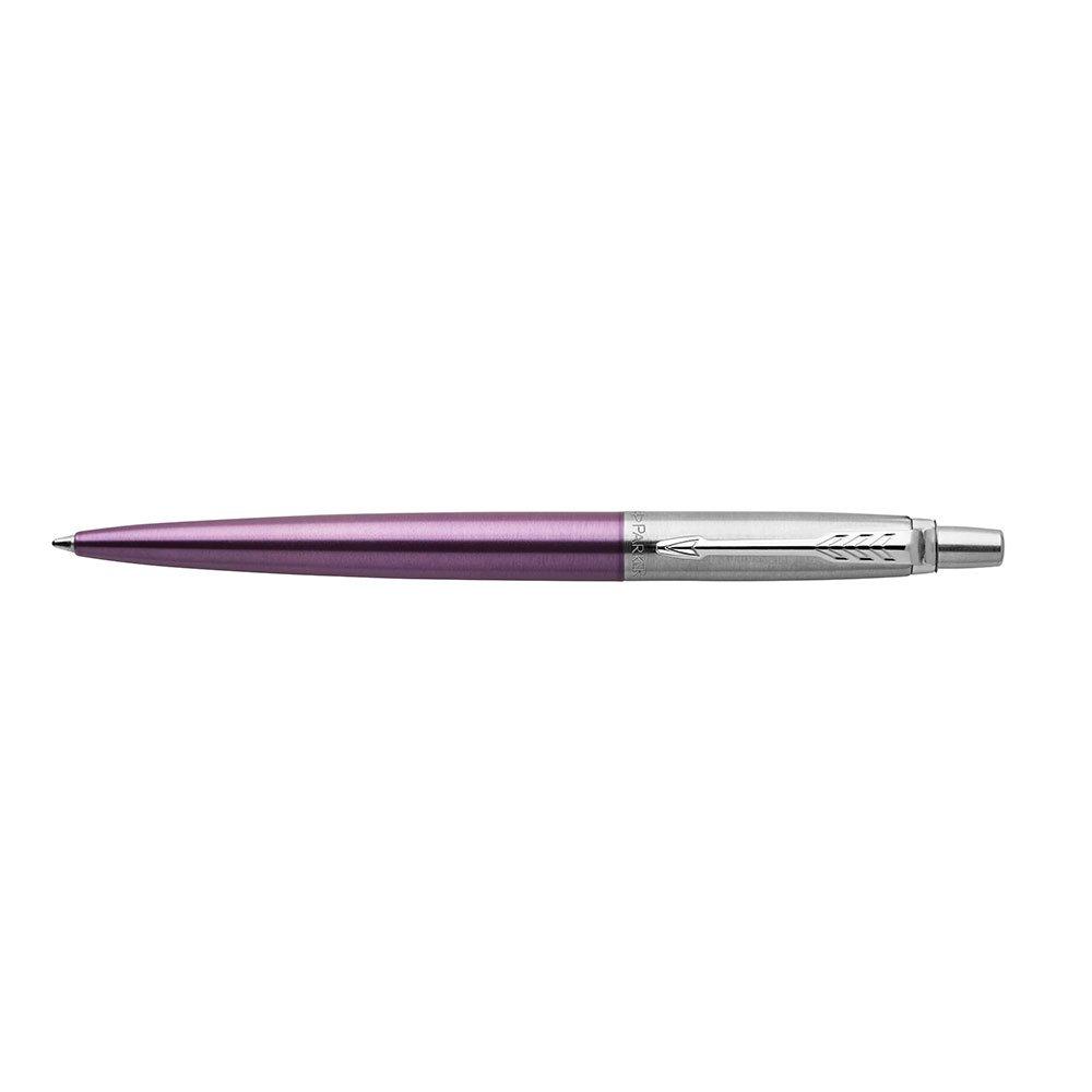 PARKER Ballpoint Pen Jotter Violet CT Medium Point Oil Based Gift Box 1953350