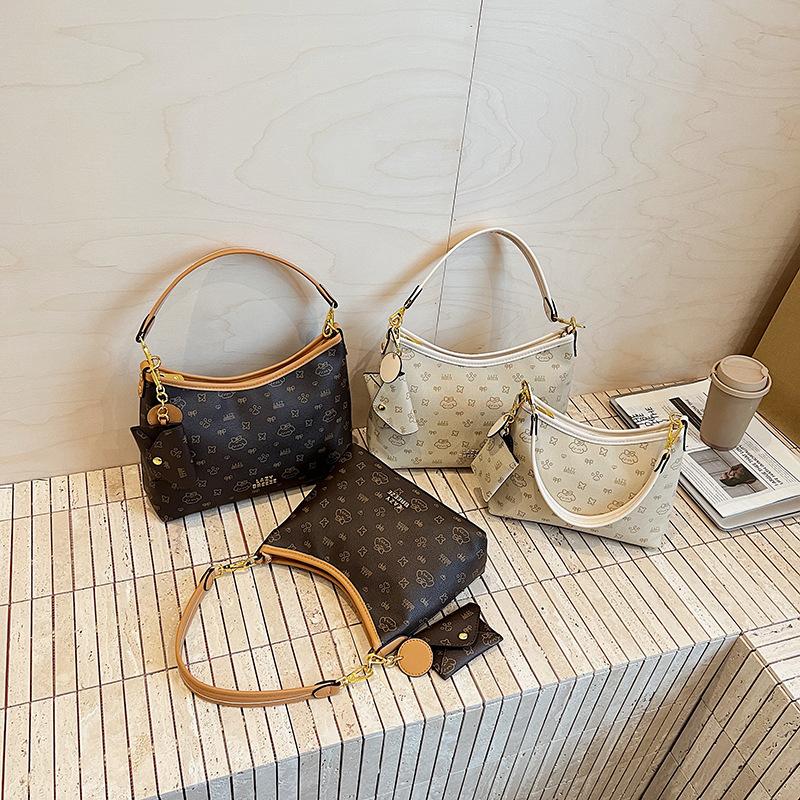 Fashion Presbyopia Women's Bag Single Shoulder Cross Street Bag Large Capacity Underarm Shoulder Bag 2025 New Commuter Bag