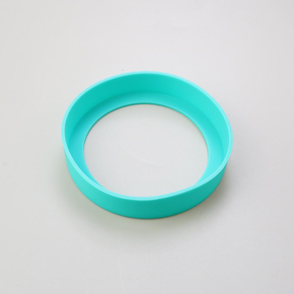 28 Colors 9.0CM Silicone Cup Bottom Cover Coaster Sleeve Water Cup Protective Cover 90MM Wear-resistant Cup Bottom Cover