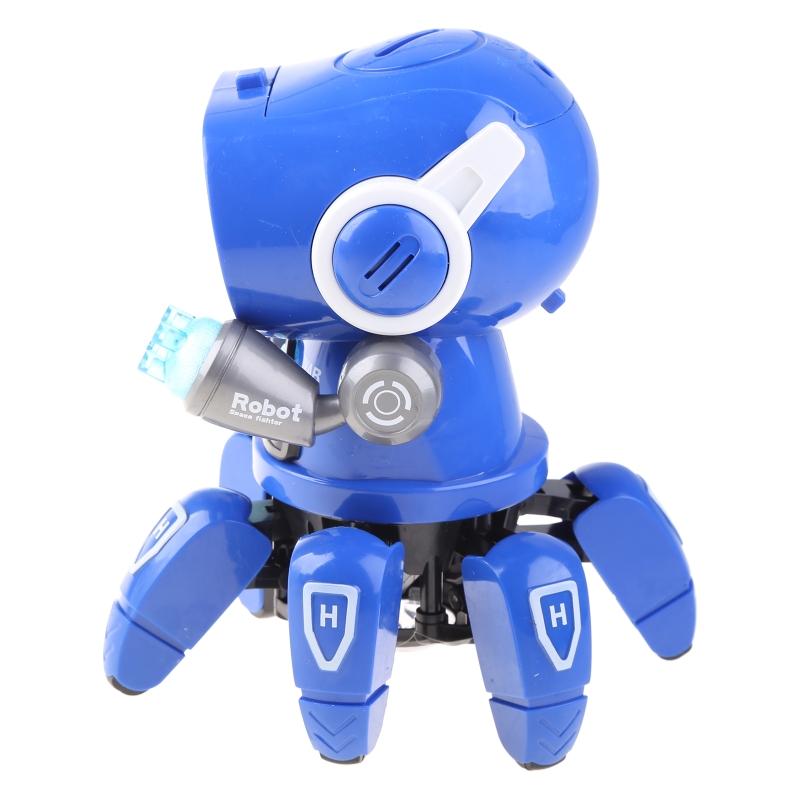 White/Pink/ Orange/ Blue Dancing Walking Robot Electric Dancing Robots for Kids Toddlers Boys & Girls Music Robot