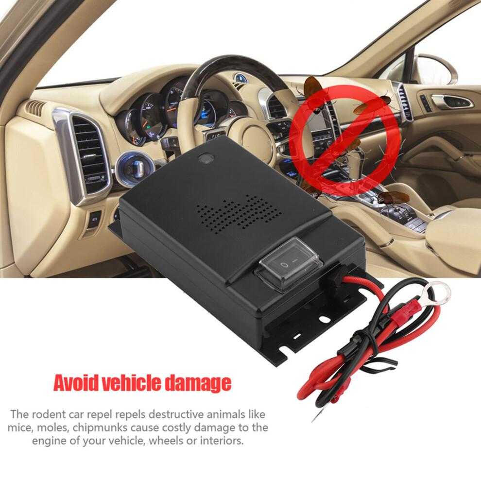 12V Car Rat Rodent Ultrasonic Repellent Vehicle Chases Rat Rodent Mice