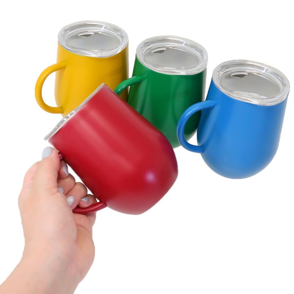 Marimo Craft Harry Potter Edelstahlbecher mit Deckel Slytherin x H11cm 7,8 MWW-073