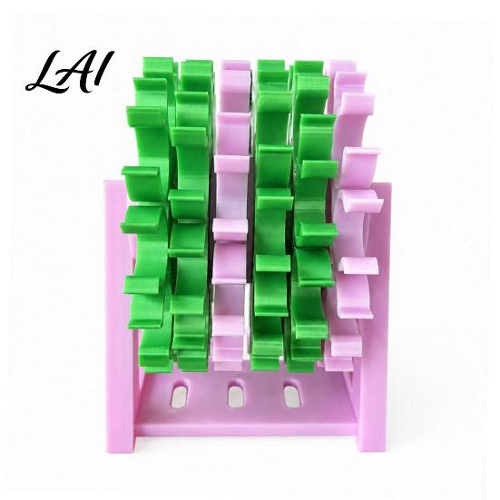 Sewing Thread Organizer Rotating Organizer 60 Spools Capacity 360 Degree Swivel Supplies Storage Rack Embroidery Holder for Room Organization
