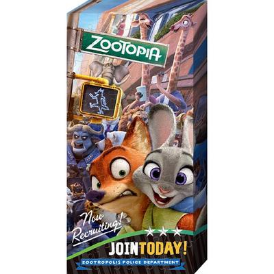 Zootopia Canvas Puzzle TG-PD120-2109, gemischte Farben, 120 Teile