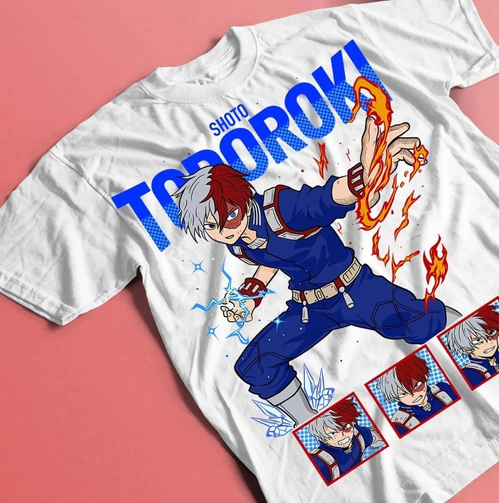Todoroki T-Shirt, Dabi Toya, Anime-T-Shirt, Hero Academia Geschenk, T-Shirt in allen Größen