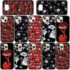 Phone Case for Samsung Galaxy S25 S23 S22 S24 Ultra FE S8 A05 A06 A15 A16 A36 A37 A35 A54 A24 A55 A56 A57 A25 A26 A53 A17 Spooky Scary Face Eyes Cover