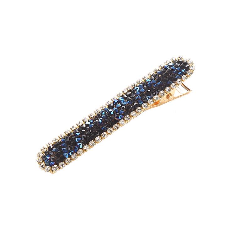Fashion Rhinestone Alligator Clip Headwear Beautiful Shiny Rhinestone Hair Clips Woman Hair Accessories