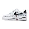 Air Force 1 Tinte Rutschfest, Abriebfest, Atmungsaktiv Niedrig geschnittene Skateboard-Schuhe Unisex Schwarz Weiß CW2288-111(Team2017-)