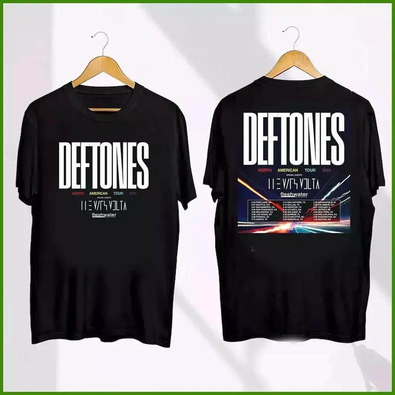 Deftones 2025 North American Tour T-Shirt (Unisex)