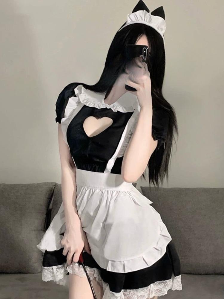 Mall Gothic Hollow Out Sexy Bodysuits Techwear Fashion Y2k Patchwork Tops Women Grunge Backless High Cut Slim Halloween Bodysuit