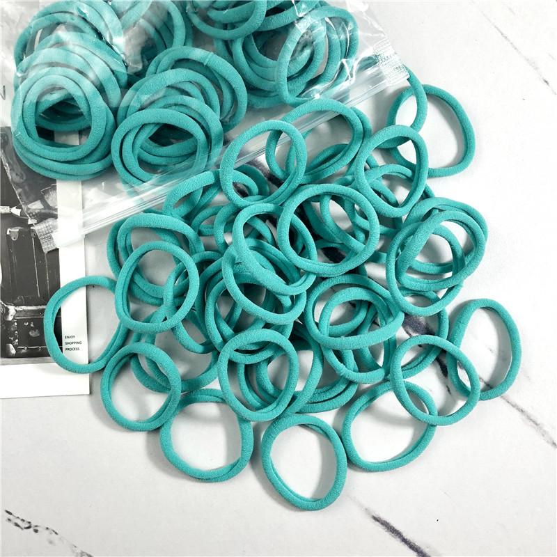 20/50 STÜCKE/Set Haargummis für Frauen Mädchen Basic Haargummis Seile 4cm Einfaches Elastisches Stirnband Haarschmuck Pferdeschwanzhalter