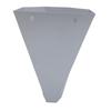Chicken Cone Medium Size Stainless Steel for Poultry Restraining Killing Flat Back Easy to Wash