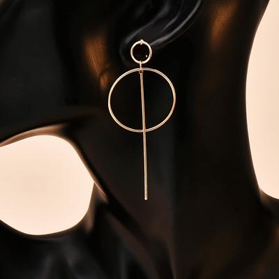 Fashion Simple Round Circle Geometric Earrings For Women