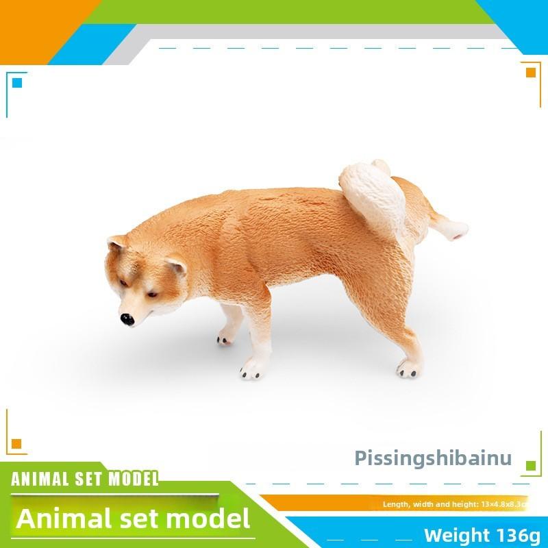 Model Pvc Dog With Doberman Shiba Inu Poodle Samoyed For Display Gift And