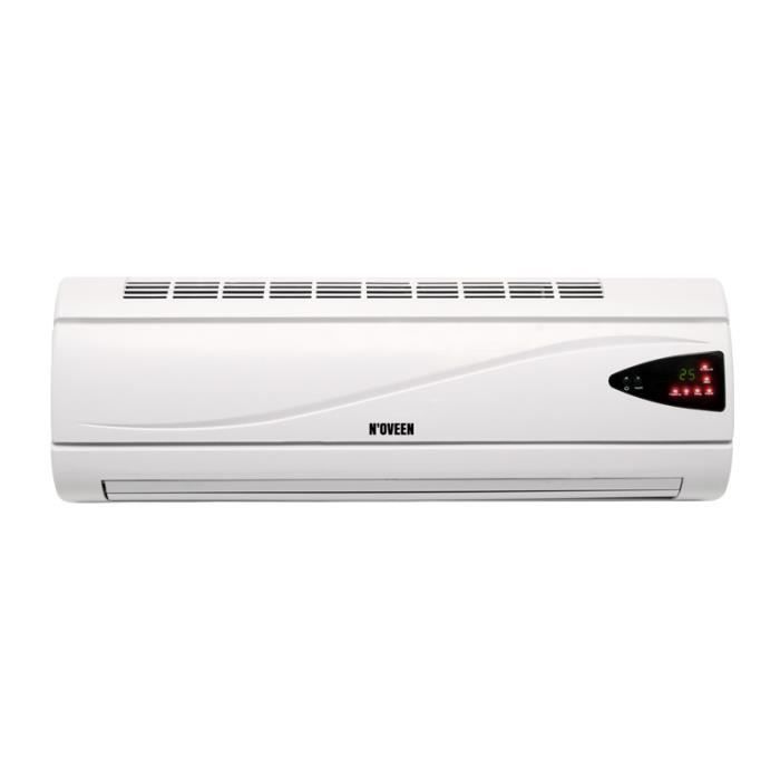 Rideau D'air Électrique N’OVEEN HC2200 LED - 2000W - 120 M3/h - Blanc
