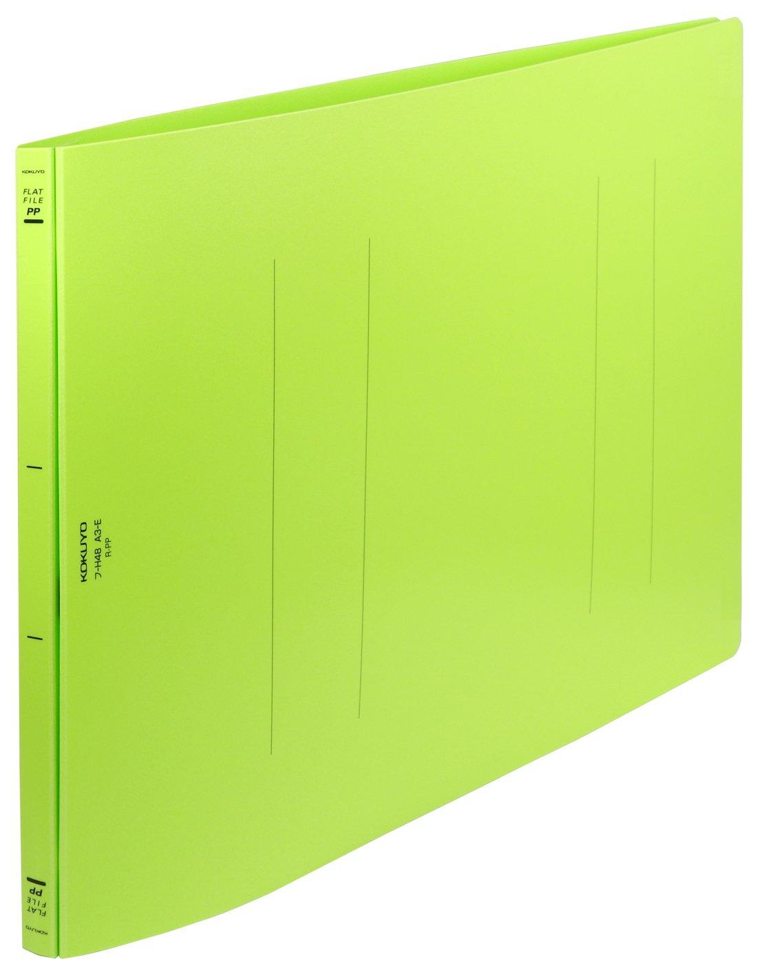 

KOKUYO File Flat File A3 Horizontal E Type 150 Sheet Holder Yellow Green Fu-H48YG