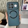Custodia in Pelle Piana Magnetica in Tessuto di Lusso per Xiaomi Poco F9 Ultra F9 Pro F8 Ultra F8 Pro Cover di Protezione per Telefono con Ricarica Wireless