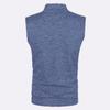 Men Fashion Solid Color Slim Fit Sleeveless Jacket Zipper Tank Tops Cardigan Knitwear Casual All-match Coat