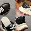 Schaumstoffsohle Deutsche Trainingsschuhe Damen Frühling Retro Sport Forrest Gump Schuhe Damen Lässig Vielseitig Plateau Dad Shoes sind trendy und cool