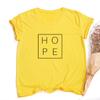 Summer Women T Shirt Faith Hope Love Casual T Shirt Christianity God Tee Gift Woman