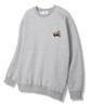 TI.GLAKE Cat Sheaf Sweatshirt Gray [Fleece Lining]