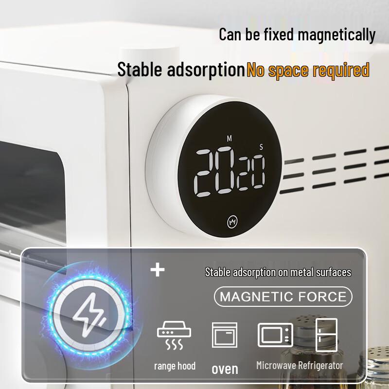 Roterende Magnetisk Digital Kjøkkentimer