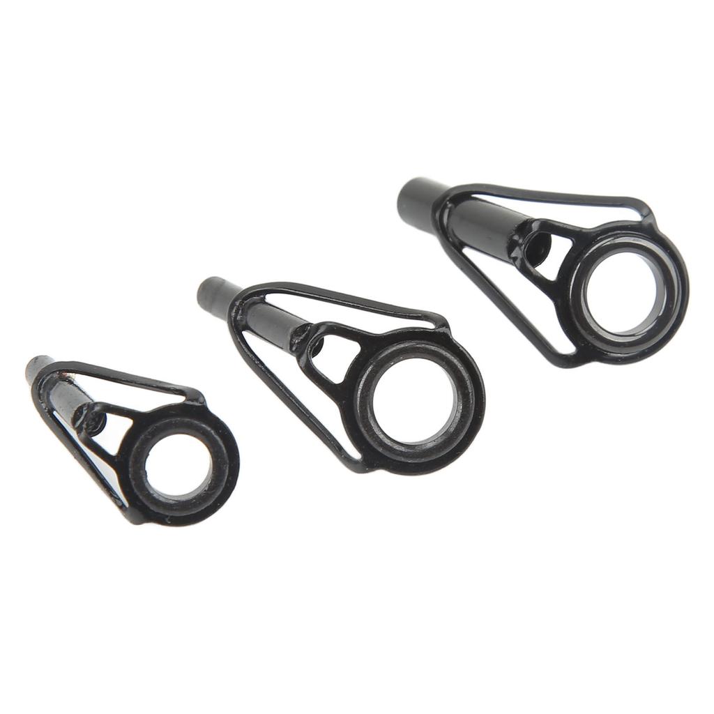 35 PCS Guide Ring Set Stainless Steel Ceramic Fishing Guide Rings Lure Rod Fishing Gear