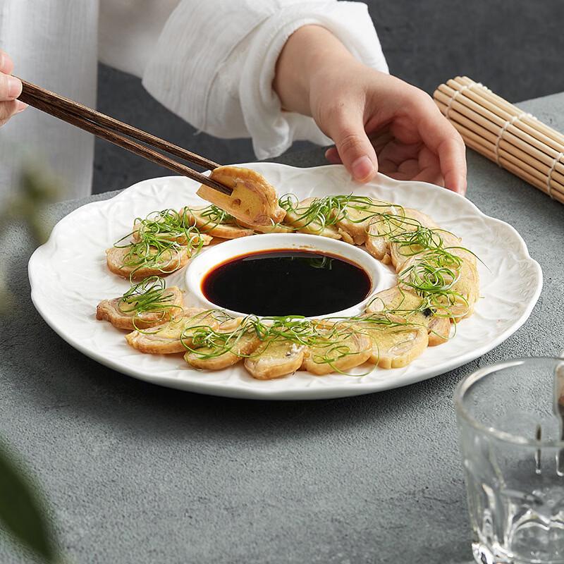 VAKADA Ceramic Western Dinner Plate
