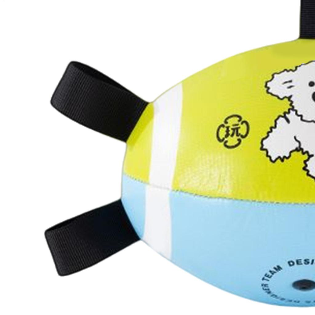 Dog Toy Football Interactive Chewing Sports Ball With Straps Interactive Dog Balls For Small Medium Large Breed Puppy Gum Health