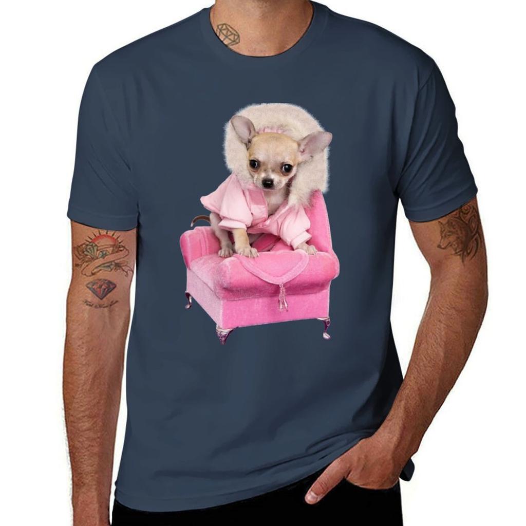 Chihuahua TShirt Breathable Basic Cotton TShirt