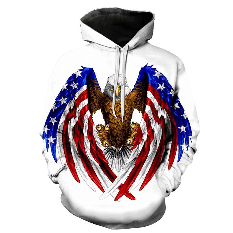 Russian Bear 3D Print Hoodie National Flag of Russia Sweatshirt Men Long Sleeve Pullover Spring Autumn Comfortable Casual Hooded
