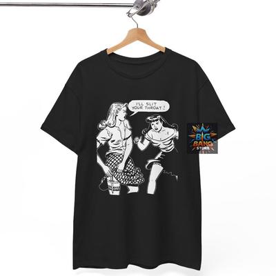 Girl Fight T-Shirt, Music Band Rock Punk Metal, Unisex Tee