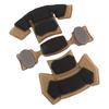 Sistema di imbottitura per elmetto da combattimento Spugna a memoria interna Pad Tappetino protettivo Accessori per imbottitura elmetto Beige