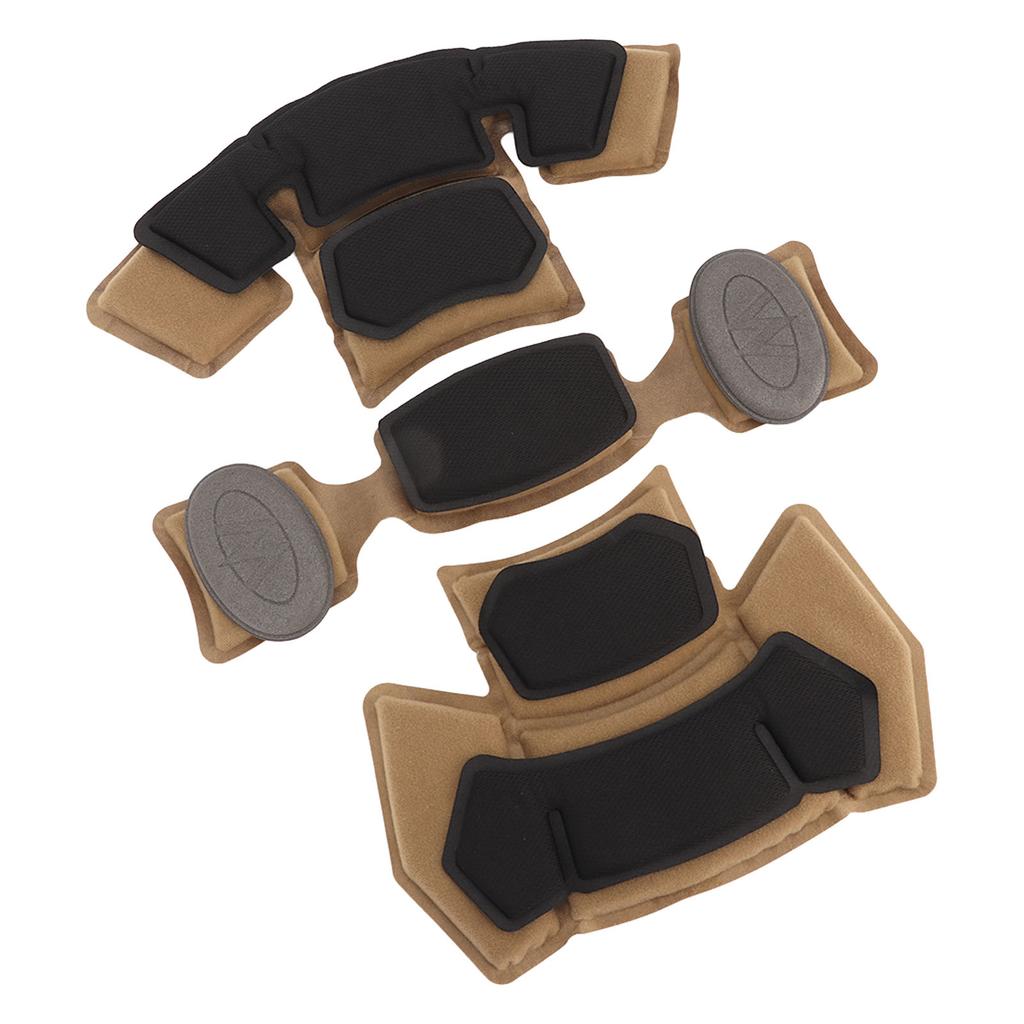 Sistema di imbottitura per elmetto da combattimento Spugna a memoria interna Pad Tappetino protettivo Accessori per imbottitura elmetto Beige