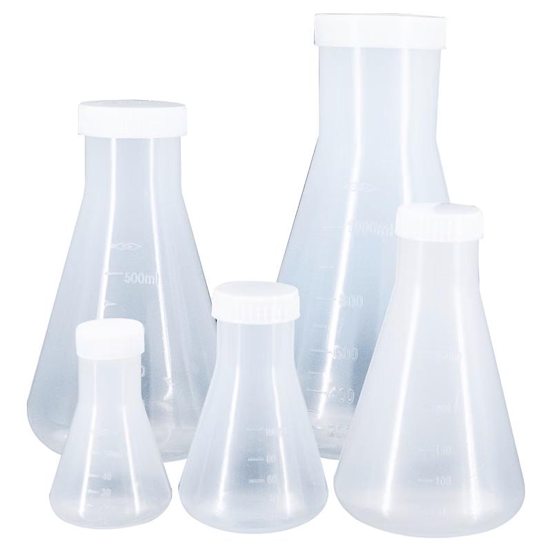 Haisidik HKCL-506 Plastic Graduated Erlenmeyer Flask 500ml