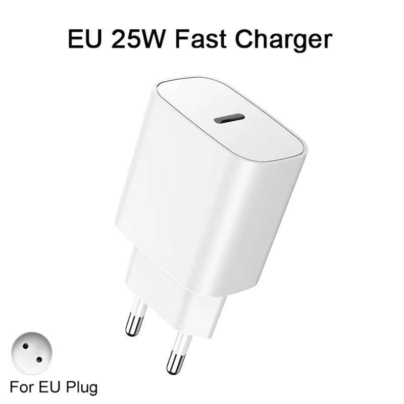 

25W Швидкий зарядний пристрій для Samsung Galaxy S24 S23 S22 S20 S21 Plus S24 Ultra A55 5G USB Type C Кабель для швидкої зарядки Аксесуари EU 25W White Charger